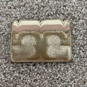 Tory Burch Scalloped Card Holder